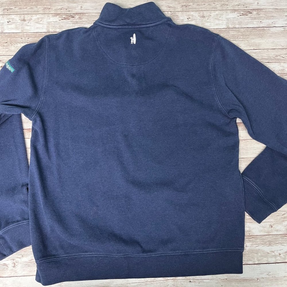 johnnie-O SMALL Mens 1/4 Zip Sully 100% Cotton Thompson Flanagan Sweatshirt - Picture 6 of 10